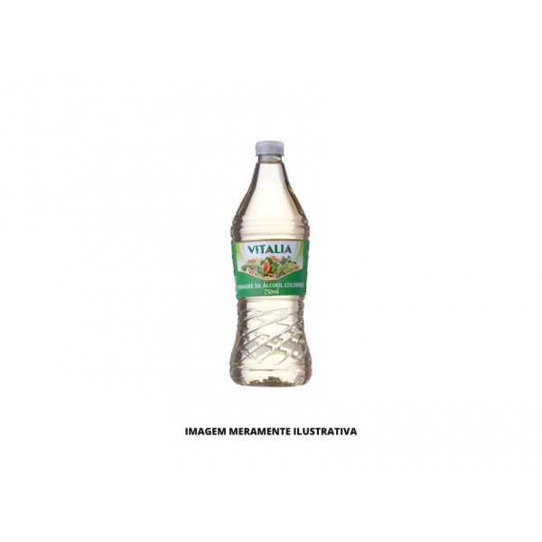 VINAGRE - VITALIA - 750ml ALCOOL COLORIDO - CX12